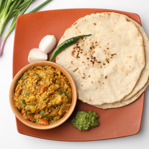 Roti ( 2 no) sabji