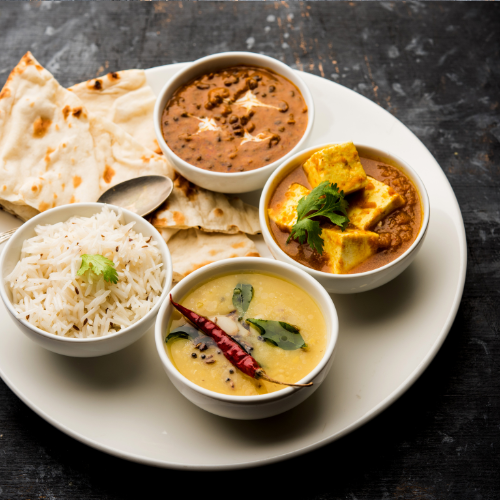 Paneer thali