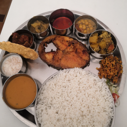 Fish thali